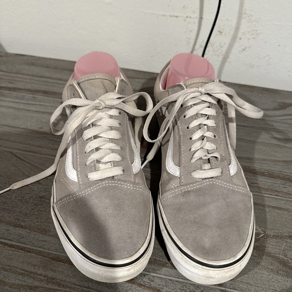 Men's Size 8 Woman's (9.5)- VANS Old Skool Off The Wall Tie Tennis Shoes Uni Sex
